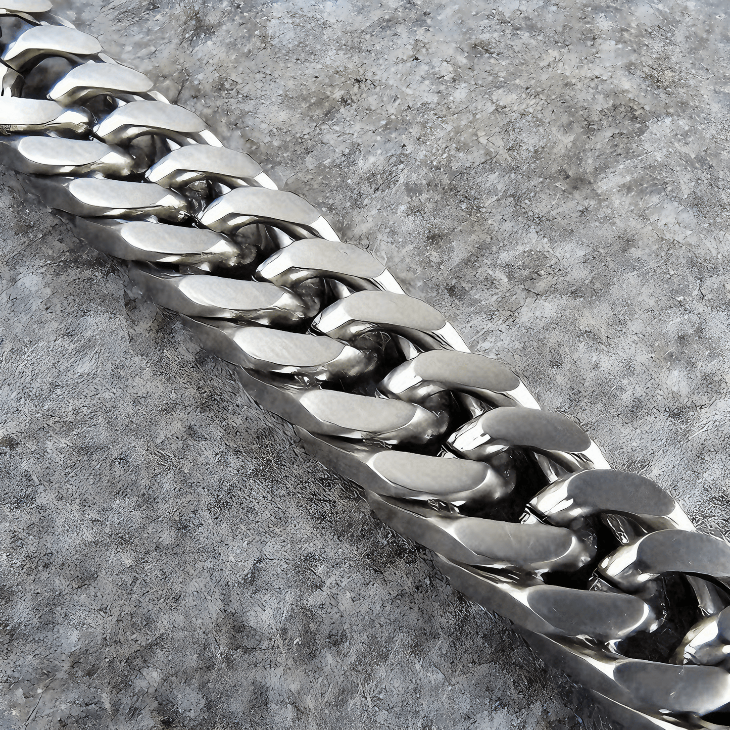 LUXRI Chains Silver CUBAN