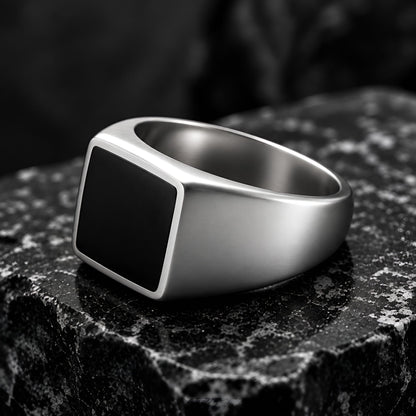 LUXRI Ring Silver SIGNET