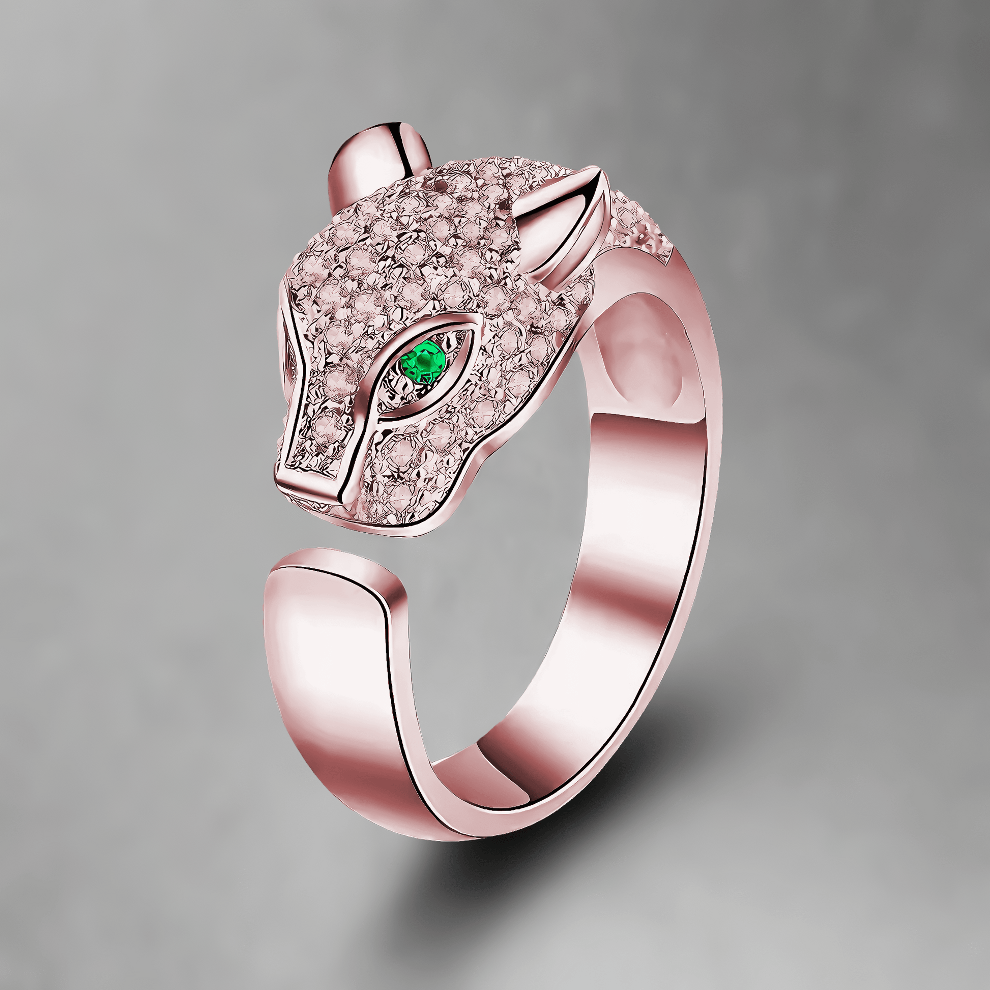 LUXRI  Rose Gold / Adjustable PANTHER