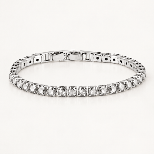 LUXRI  Silver TENNIS Bracelet